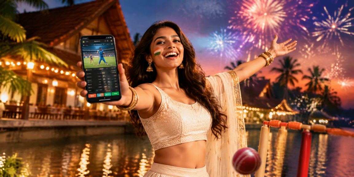 Kerala cricket fans enjoying live match betting